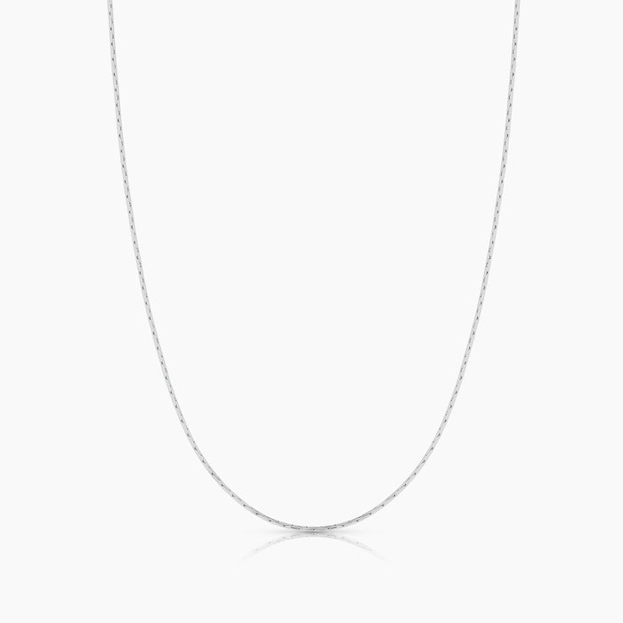 12" Catalina Silver Snake Chain Necklace