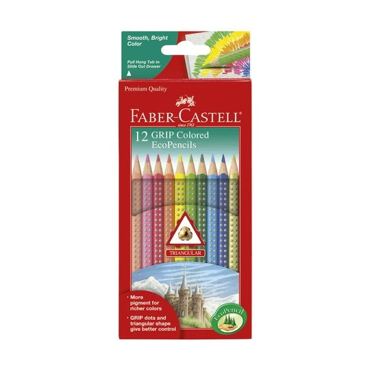 12 Grip Colored EcoPencils
