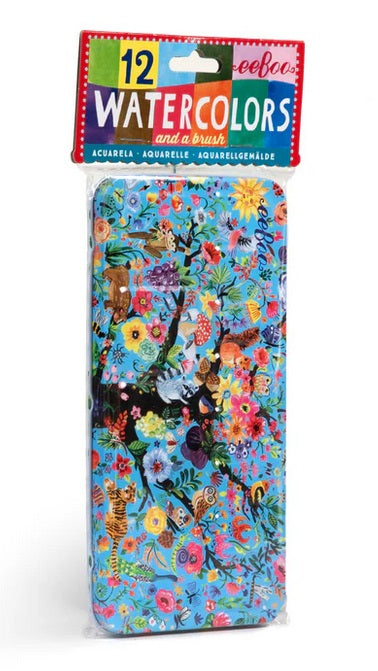 12 Watercolors Tree Of Life