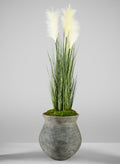 12.5in Tall Amadora Weathered Stoneware Deco Ceramic Vase Decor Jamali Garden