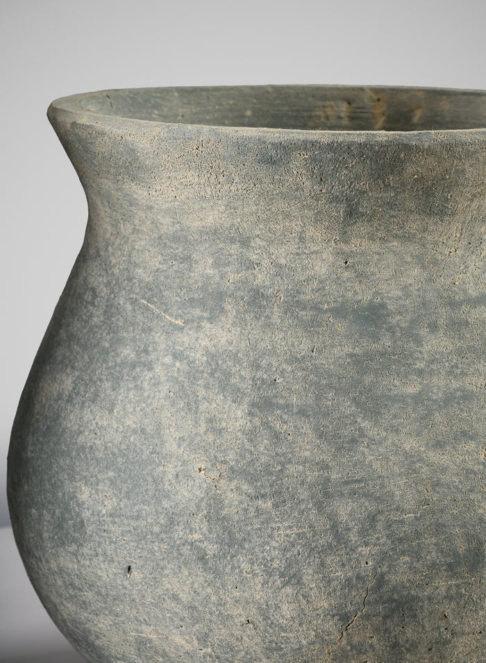 12.5in Tall Amadora Weathered Stoneware Deco Ceramic Vase Decor Jamali Garden