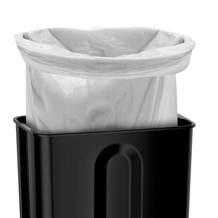 13 Gal. Step Can Rectangle Shape - Stainless Steel