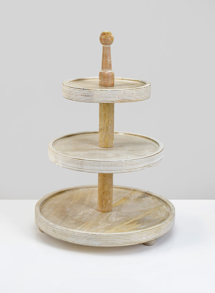 13.5in Tall 3-Tier La Boheme Mini Stand Decor Jamali Garden