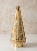 14.75in Tall Gold Arrow Stripe Christmas Tree Decor Jamali Garden