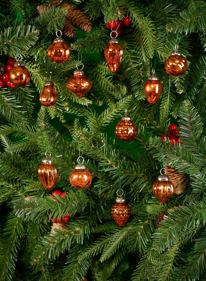 1.5in - 2in Long Mini Copper Mercury Ornaments Decor Jamali Garden