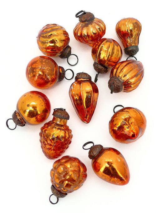 1.5in - 2in Long Mini Copper Mercury Ornaments Decor Jamali Garden