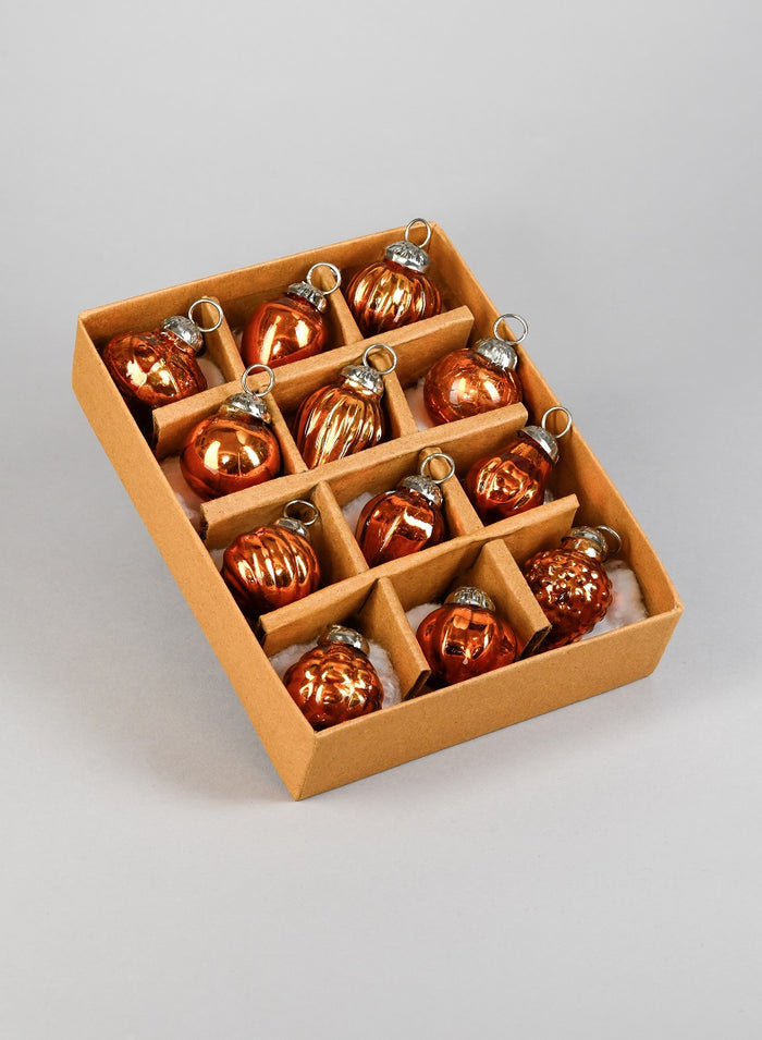 1.5in - 2in Long Mini Copper Mercury Ornaments Decor Jamali Garden