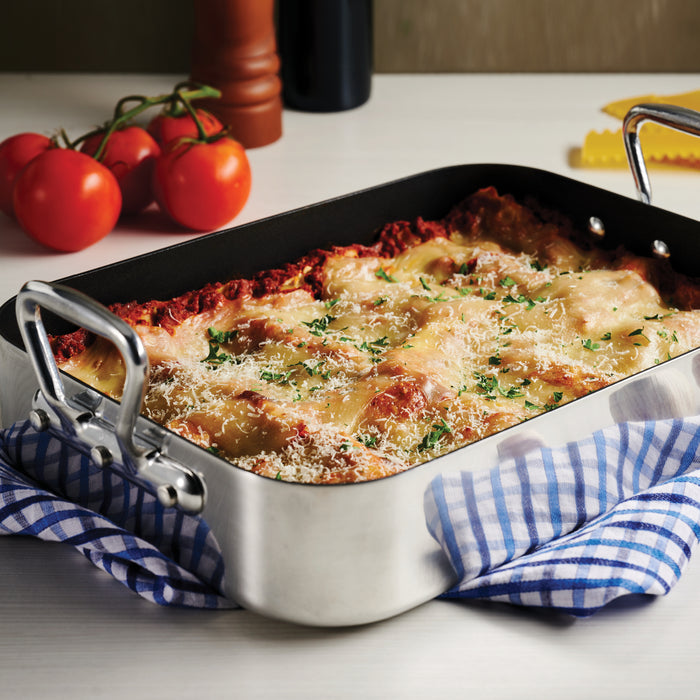 16 Inch Nonstick Roasting Pan with "V" Rack
