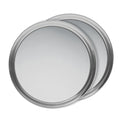 16 Inch Professional Grade Aluminum Pizza Pans - 2 Pk