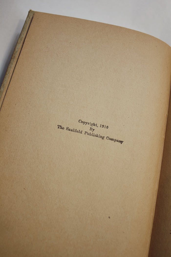 1910 The Auto Boys' Quest Book
