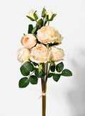 24in Long Pastel Yellow Roses Bouquet, Case of 12 Decor Jamali Garden