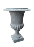 24in Tall Zinc Urn Decor Jamali Garden
