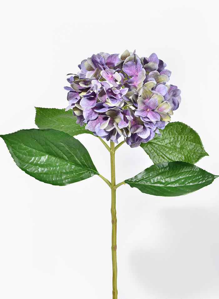 28in Long Antique Purple Hydrangea, Case of 12 Decor Jamali Garden