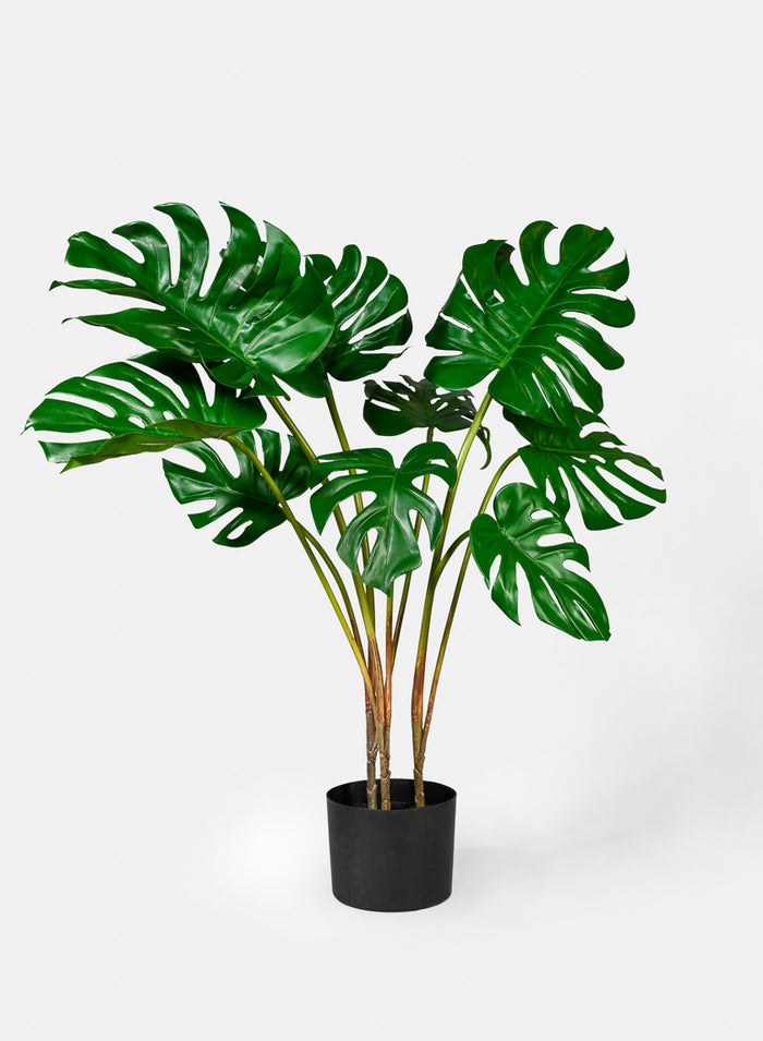 28in Tall Monstera Leaf Plant Decor Jamali Garden