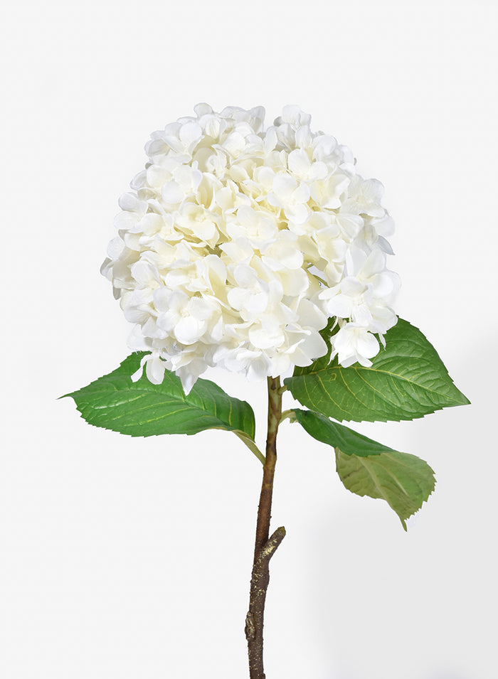 29in Long White Hydrangea Spray, Case of 12 Decor Jamali Garden