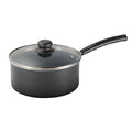 3 Quart Ceramic Nonstick Covered Sauce Pan, Steel Gray