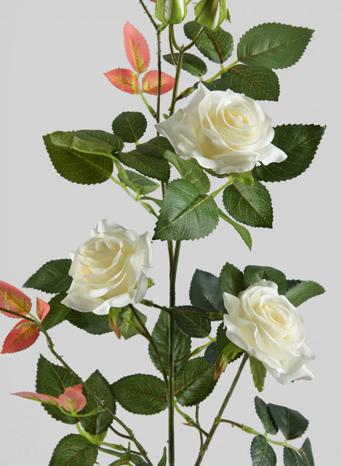 31in Long British Garden Rose Blooming Stem, Case of 12 Decor Jamali Garden