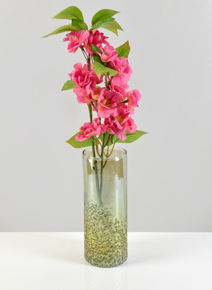 33in Long Pink Cherry Blossom Spray, Case of 6 Decor Jamali Garden