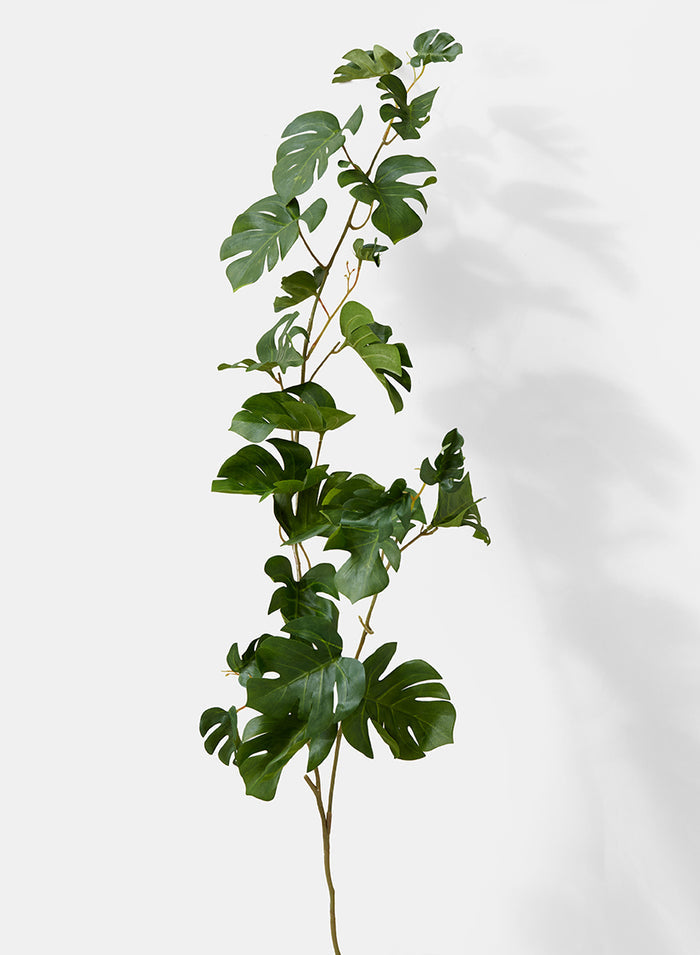 38in Long Monstera Leaf Bush, Case of 6 Decor Jamali Garden