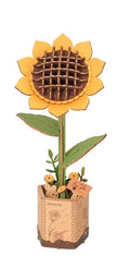 3D Wooden Flower Puzzles: Sunflower