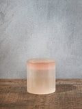3in Wide Moroccan Selenite Trunk Votive Decor Jamali Garden