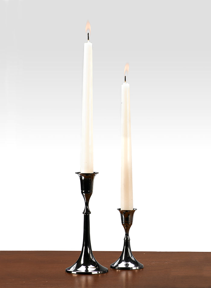 4 1/2in Blackened Bronze Candlestick Decor Jamali Garden