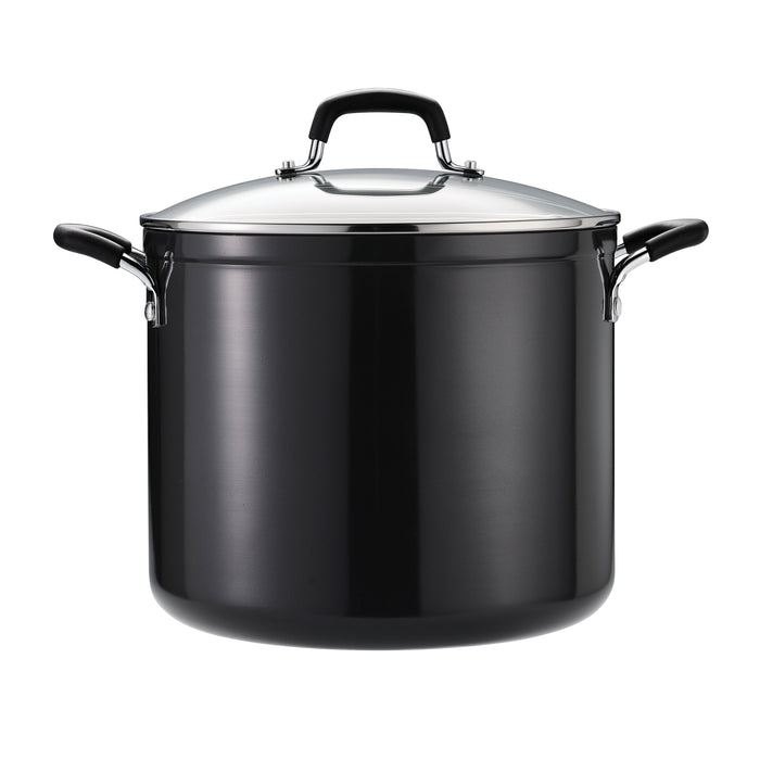 4-Piece Nonstick Stock Pot Set (8 quart and 12 quart)