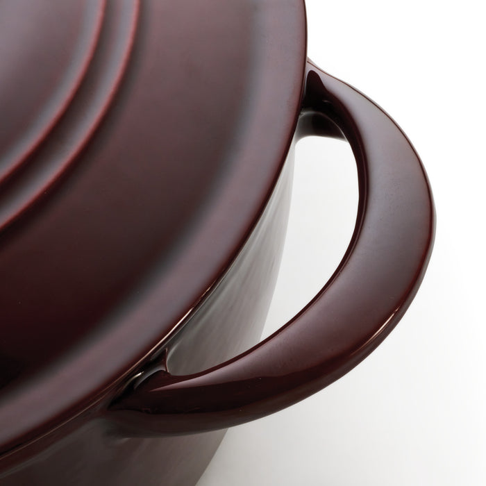 4-Piece Stackable Enamel Cast Iron Cookware Set