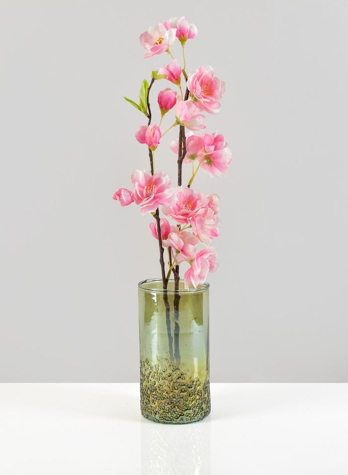 41in Long Pink Cherry Blossom Branch, Case of 12 Decor Jamali Garden