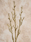 44in Long Gold Glitter Branch Decor Jamali Garden