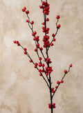 45in Long Red Berry Spray, Case of 12 Decor Jamali Garden
