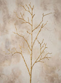 47in Long Glitter Painted Twig Branch Decor Jamali Garden