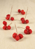 4in Long Beads Berries, 18pcs Decor Jamali Garden