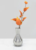 5 1/2in Tall Nickel Bud Vase Decor Jamali Garden