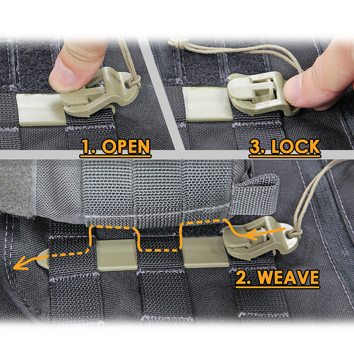 5" Molle Sticks (4-Pack)