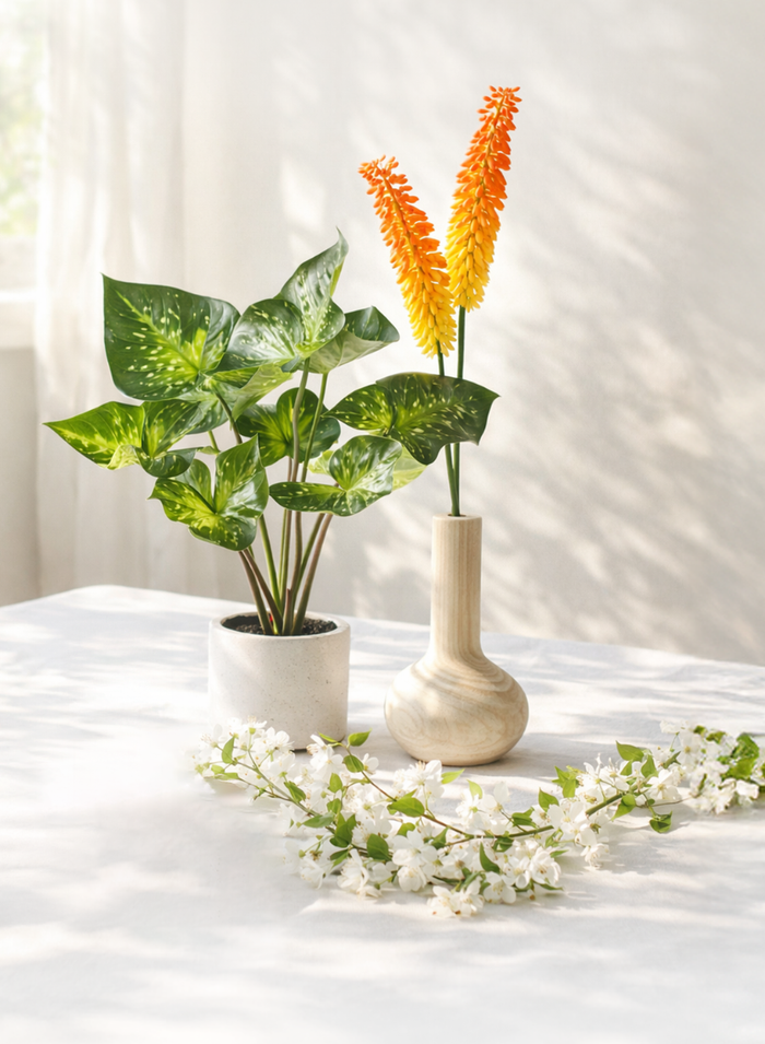 50in Long White Bougainvillea Vine, Case of 6 Decor Jamali Garden