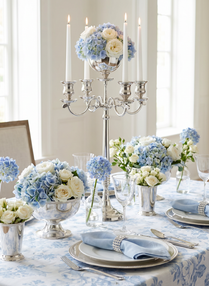 Silver Julep Cup Vases Decor Jamali Garden