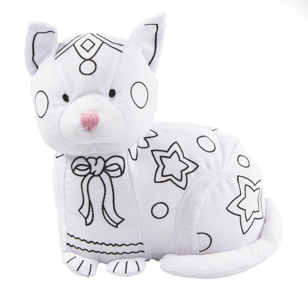 6" Coloring Kit Cat