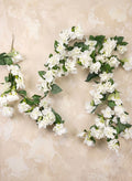 66in Long White Climbing Bougainvillea Garland, Case of 12 Decor Jamali Garden