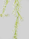 6ft Long Gypsophilia Baby's Breath Gardand, Case of 12 Decor Jamali Garden