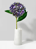 7.25in Tall White Marble Tuscan Column Vase Decor Jamali Garden