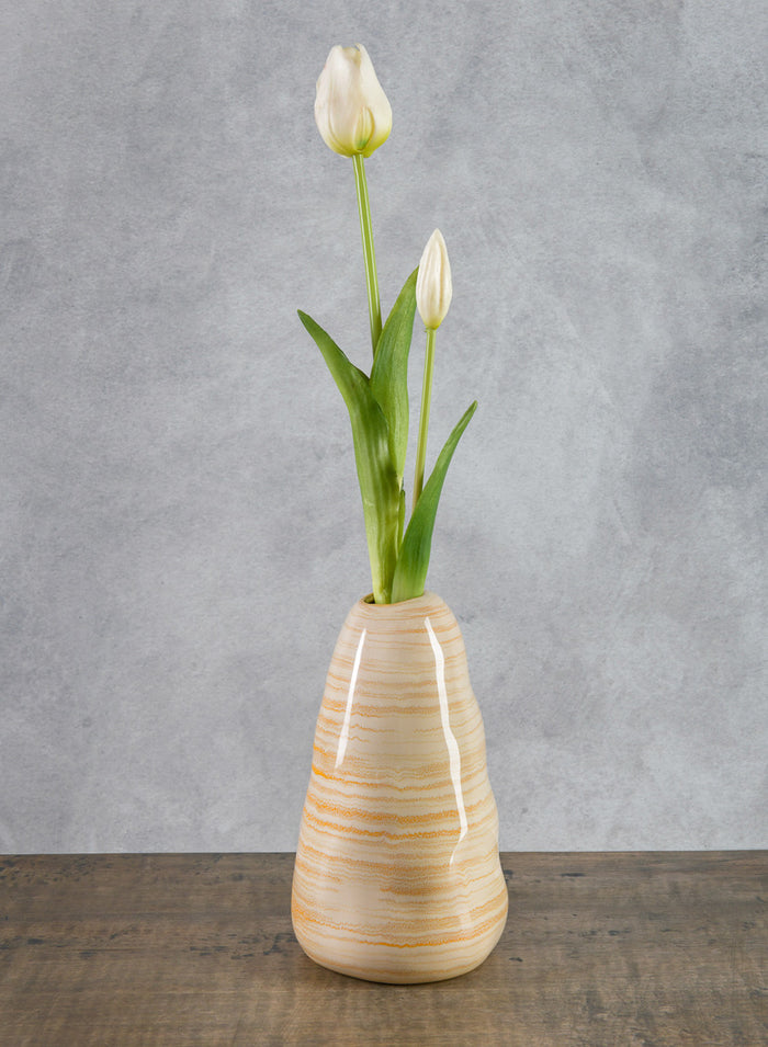 7.5in Tall Seto Artisan Ceramic Vase Decor Jamali Garden