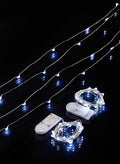 7ft Long 20-White-Mini-Lights String, Set of 6 Decor Jamali Garden