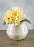 7in Wide Kasama White Artisan Bowl Decor Jamali Garden