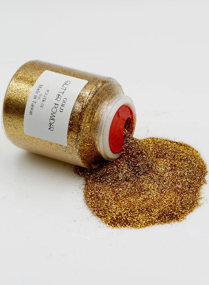 8oz Gold Glitter Powder Decor Jamali Garden