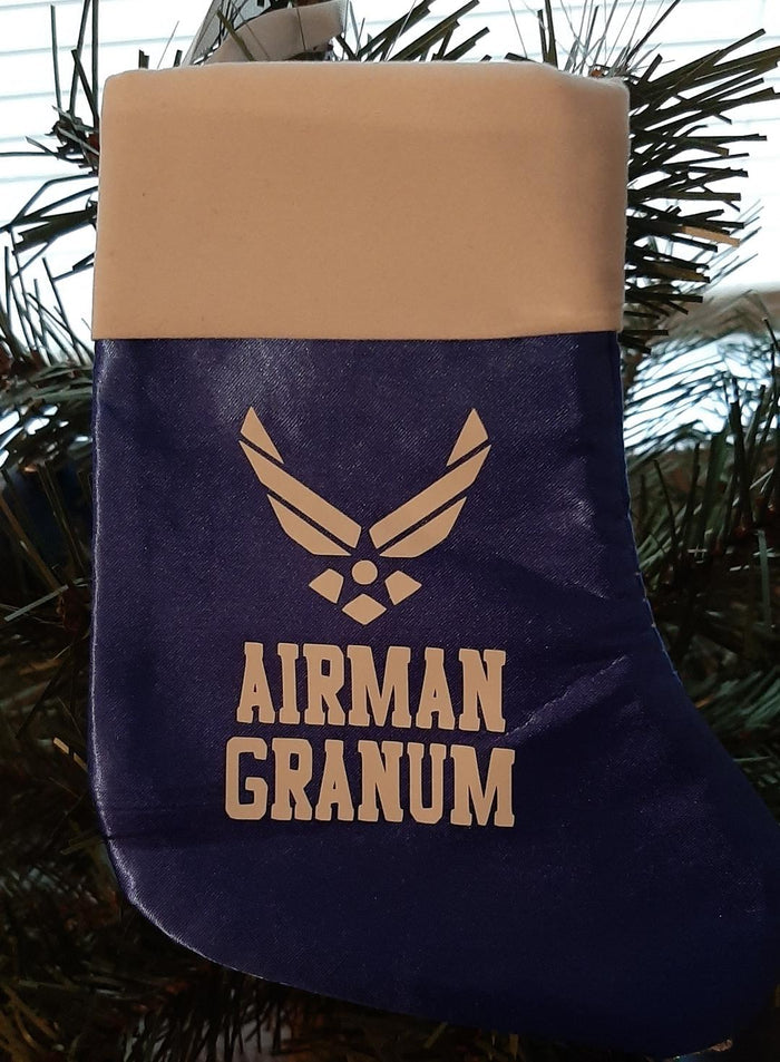 AIR FORCE CHRISTMAS STOCKING