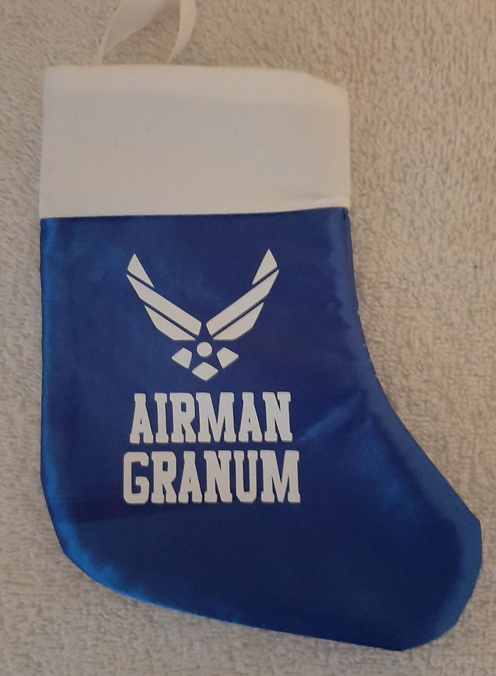 AIR FORCE CHRISTMAS STOCKING