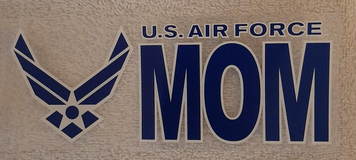 AIR FORCE MOM DECAL LARGE
