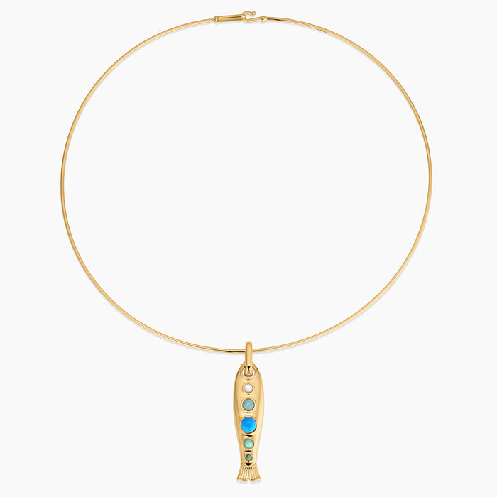 Amalfi Fish Choker Necklace