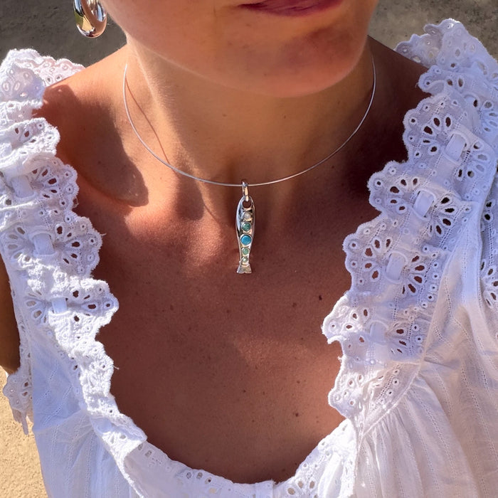 Amalfi Fish Choker Necklace